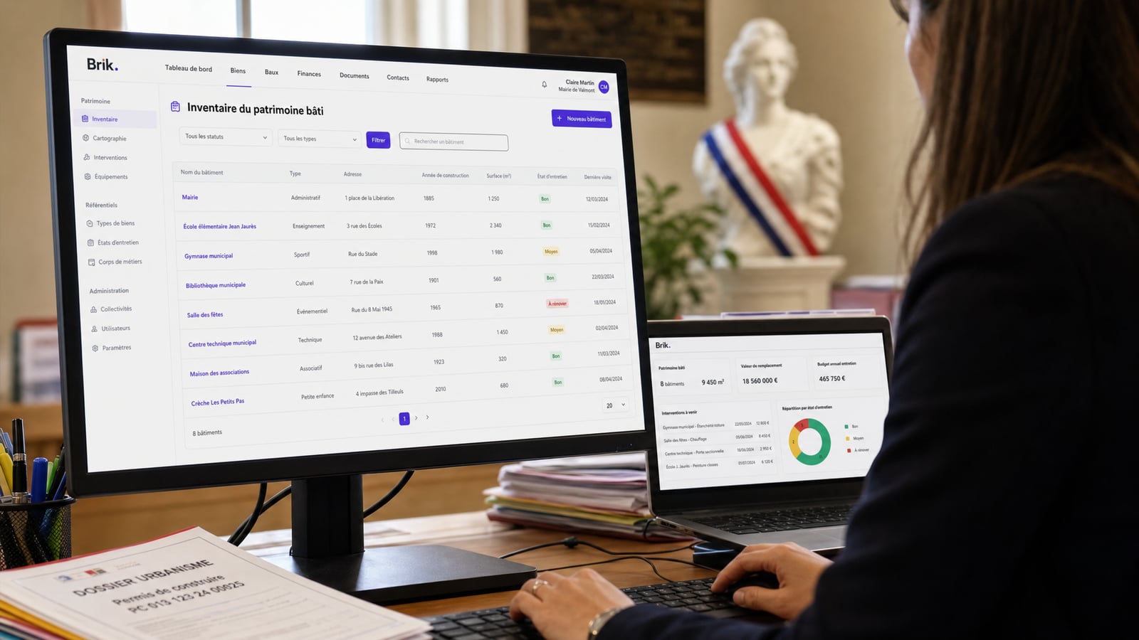 Solution de gestion immobilière pour Collectivités et Mairies